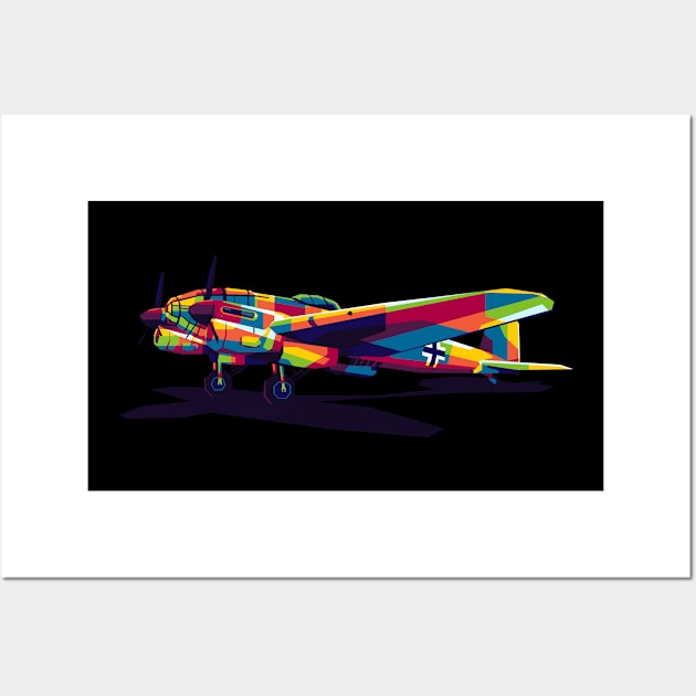 HE 111 Wall Art by wpaprint